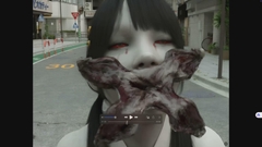 [インタラクティブマイクロフィルム] 寄生ハザード呪い:東京の美しい女の子・第2部【マイノリティアート・ゴ支援アリガトウゴザイマス】 [ADS3D]