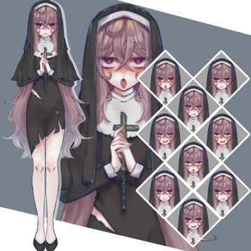 【商用OK】すけべシスター [うさぎとカメの素材処]