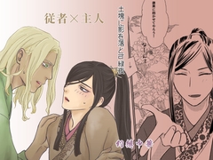土塊に影を落とす緑夜 [HisuminoSumi]