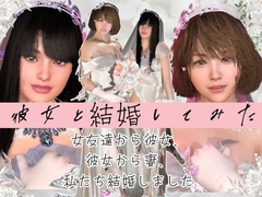 【百合】彼女と結婚してみた【初夜覗き見】 [Parallel]