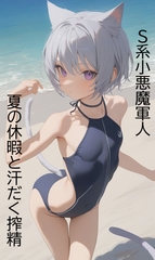 日刊即抜きシリーズ 海の日増量版 シエル=アルヴェリス S系小悪魔軍人と夏の休暇と汗だく搾精 [ヴァルメリア王国]