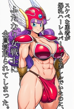 スケベな勇者が爆乳ハーレムパーティを楽しんでいたのに、ふたなり女戦士に全員寝取られてしまった [07VD]