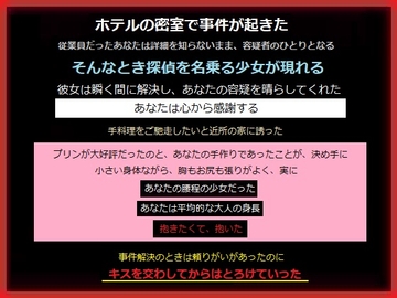 安楽椅子探偵の少女をラブホベッド探偵に変えた、あなた [もふもふも]