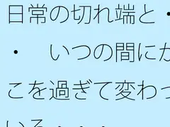 日常の切れ端と・・・ いつの間にかそこを過ぎて変わっている・・・