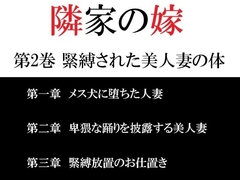 隣家の嫁 第2巻 緊縛された美人妻の体 [海老沢薫]