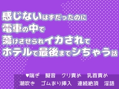 感じないはずだったのに電車の中で蕩けさせられイカされてホテルで最後までシちゃう話 [果実蜜亭]