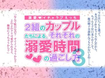2組のカップルたちによる、それぞれの溺愛時間の過ごし方3 [シルクハニーラボ]
