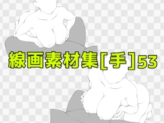 線画素材集[手]53 [ART111]