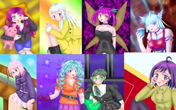 オリジナルイラスト集3から9のセット [イレイザー]