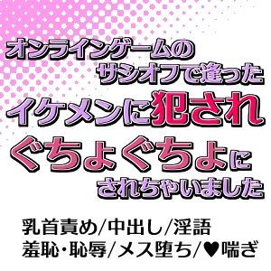 オンラインゲームのサシオフで逢ったイケメンに犯されぐちょぐちょにされちゃいました [null-null]