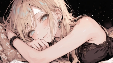 まだ寝ずに甘えたい彼女VS早く寝かしつけて彼女の寝顔を撮りたい彼氏のイチャラブ添い寝マッチ [Voice:うたたね]