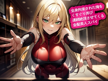 全身拘束された俺をくすぐり弄び連続絶頂させてくる金髪美人スパイ [こむぎ]