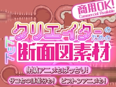 クリエイターのための”ドット”断面図 [3Dpornofactory]