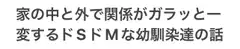 家の中と外で関係がガラッと一変するドSドMな幼馴染達の話