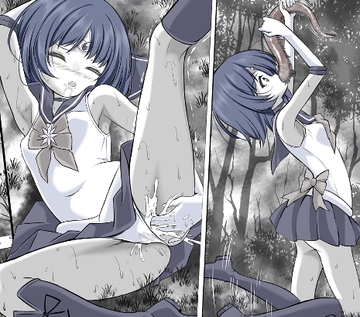 寄生虫に寄生され操られてオナニーをさせられ丸呑みにされるセ●ラ●サターン [宵星ヒカリの作品展]