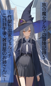 旅の魔女アルマの冒険記録Vol5～性開放国家フェルミナ二日目午後・雑貨屋でお姉さんに…～ [ヴァルメリア王国]