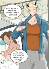 (EN+中)Let me help you forget your ex-boyfriend part.1 ( Full color 10 page) [Hai manga]