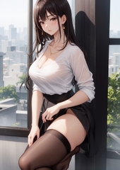 (200枚)ゴージャスなオフィスのお姉さんたち [TK]