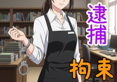 本屋で万引きしたら店員に捕まり、厳重に拘束される【ガムテープ/猿轡/逮捕/ドM向け】 [LilySM-chan]