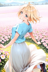 AIイラスト集 花畑編 30枚 [AIイラスト袋]