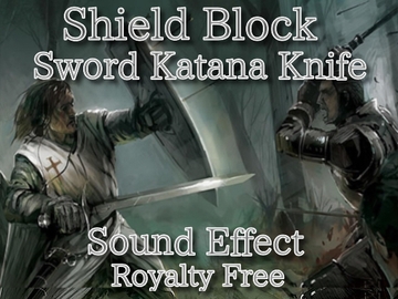 剣 刀 盾受け 効果音04 / 風切り パリィ！ [Sanctuary]