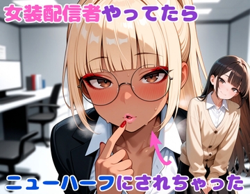 女装配信者やってたらニューハーフにされちゃった [BLUEMOON NOVEL]