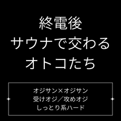 終電後、サウナで交わるオトコたち [Velvet Sins]