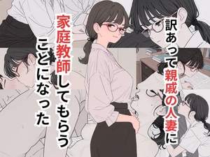 訳あって親戚の人妻に家庭教師してもらうことになった [だれもが]