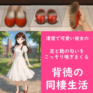 【足の匂いフェチ】初めてできた大好きな彼女の足の匂いをバレないように嗅ぎまくる背徳の同棲生活 [靴中湿地帯]