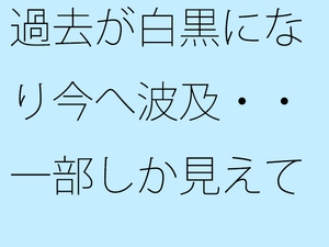 過去が白黒になり今へ波及・・一部しか見えていない街の景色 [サマールンルン]