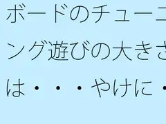 ボードのチューニング遊びの大きさは・・・やけに・・・・