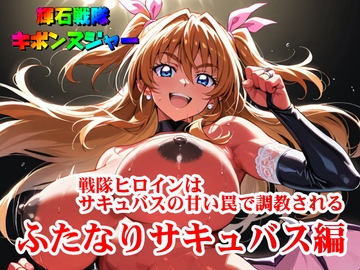 【輝石戦隊キボンヌジャー】 戦隊ヒロインはサキュバスの甘い罠で調教される 【4】『ふたなりサキュバス編』 [SUPER-PIPELINE(四次元少女ネオス)]