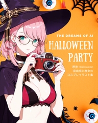 原◯ Halloween 吸血鬼と魔女のコスプレイラスト集 [The Dreams of AI]