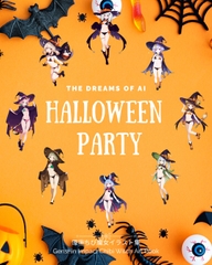 原◯ Halloween ちび魔女のコスプレイラスト集 [The Dreams of AI]