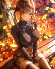 秋色メモリー ～紅葉に染まるキミ～ [Ririko Amagami]