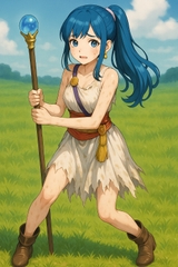 青髪の花嫁 敗北CG集64枚 -苦悶・倒れ・やられ- vol.1 [幻月堂]