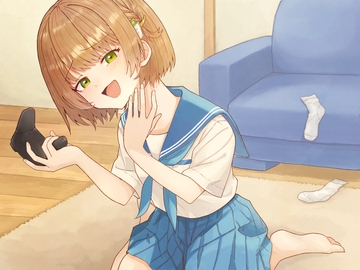 俺がすすめたゲームなのに、いつの間にか妹の方が上手くなっていたんだが [小豆商店]