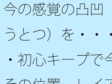 今の感覚の凸凹(おうとつ)を・・・・・初心キープで今はその位置 レイアウトで括(くく)る [サマールンルン]