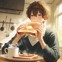 【30秒ボイス】トースト焼けたよ。いい匂い [賞味期限30分の声の主]