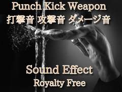 打撃音 攻撃音 ダメージ効果音 47 一瞬の溜めを感じる風切りからの強烈な爽快感！ [Sanctuary]