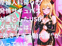 き、効くぅ～～～!!!【特殊胎内回帰】産婦人科帰りの発情サキュバスが落としたUSBメモリには、“効きすぎる胎内音”が入っていた。。[2] [Querica Music]