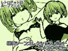【レトロドット風アニメ】絶頂シーンコレクション -ver1 メス〇キ編-