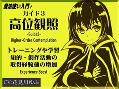 魔法使い入門+ ガイド3「高位観照と超越介入」トレーニングや学習、創作活動の取得経験値の増加(Experience Boost) [まほー工房]