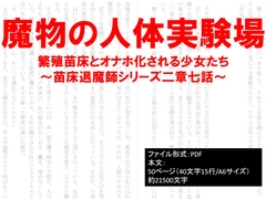魔物の人体実験場～繁殖苗床とオナホ化される少女たち～ [io_riverside]