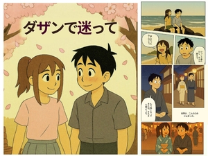 【日本語 ver.】ダザンで迷って - 「春がこんなに暖かく感じたのは初めてだった。」 [Dicchi Neko]