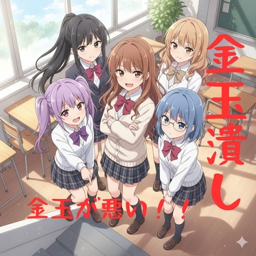 女子ばっかりの学校に転校したら金玉を攻撃される日々が待ち受けていた [かすみ部屋]