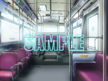 背景素材:バス車内 [少年舎]