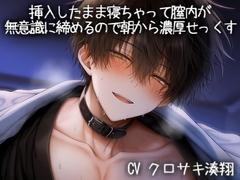 挿入したまま寝ちゃって膣内が無意識に締めるので朝から濃厚せっくす [こうもりさん]