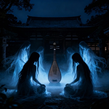 経文の穴 ～芳一、怨霊千人の供養地獄～ [ぽん太]