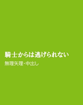 騎士からは逃げられない [ほりのや]